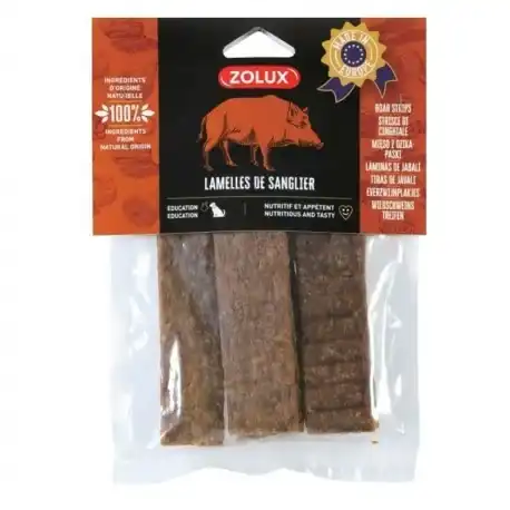Zolux Snack Natural para Perro en Laminas con Jabalí, 100 gr - Zolux - Comparador de precios