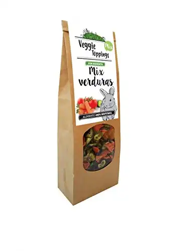 Complemento alimenticio para roedores Cominter Veggie Toppings Mix Verduras 125 gr