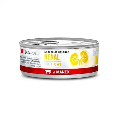 Disugual Metabolic Balance Renal Cat 24 x 85 g - Pack Ahorro - Vacuno - Disugual - Comparador de precios