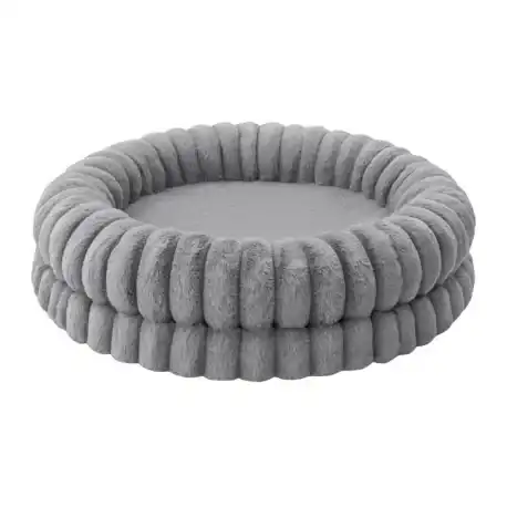 Freedog Muffin Cama Cuna Para Perros y Gatos Gris, 76 x 76 x 18 cm - Freedog - Comparador de precios