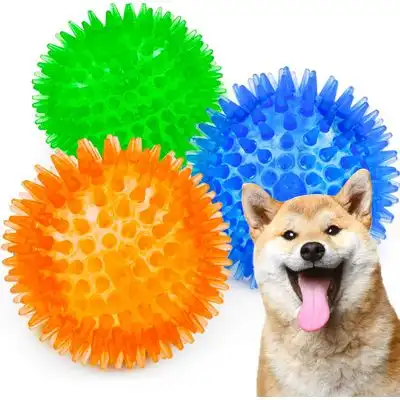 HausPets Juego de 3 pelotas chirriantes para perros pequeños – Goma TPR - Naranja - HausPets - Comparador de precios