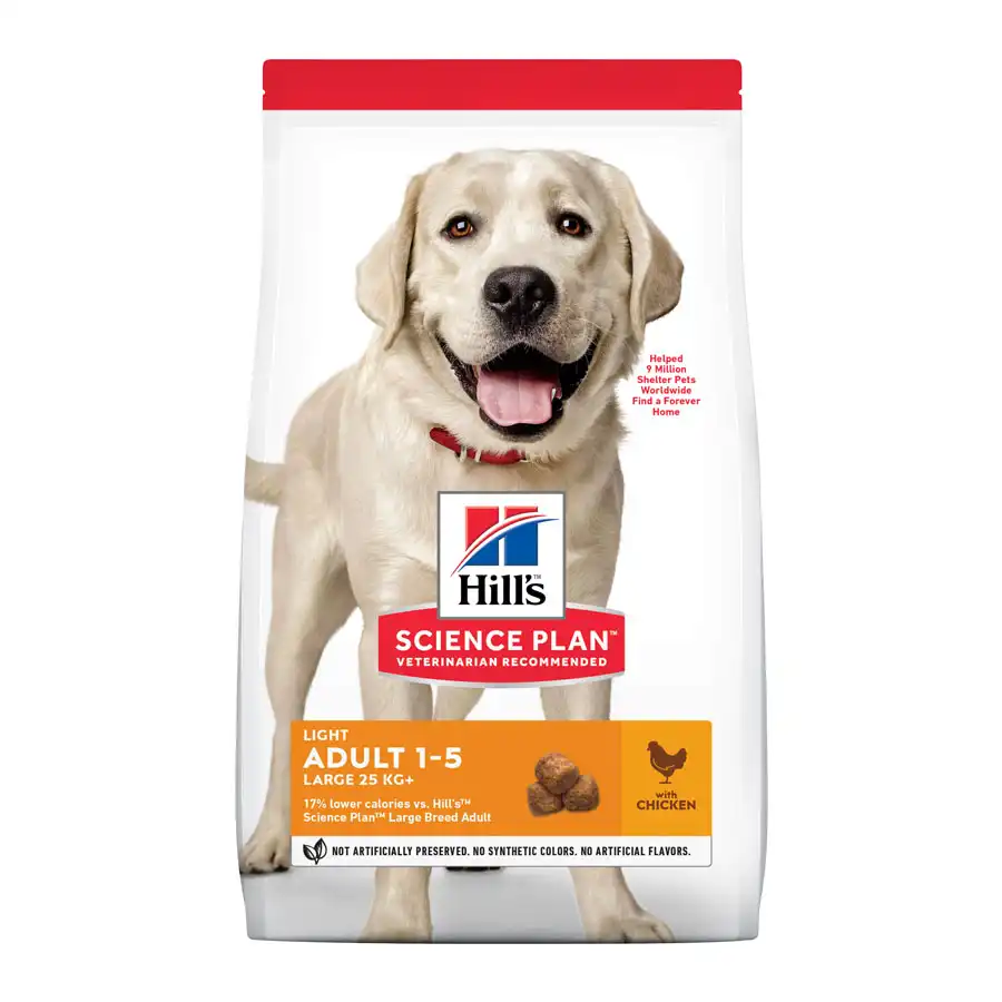 Hill's Science Plan Light Adult Pollo pienso para perros