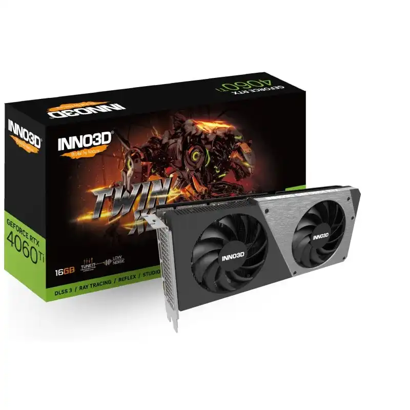 Inno3D GeForce RTX 4060 Ti TWIN X2 16GB GDDR6 DLSS3