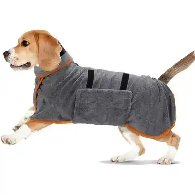 MCBOSON Bata de baño absorbente de microfibra para perros medianos - Una pieza - Mcboson - Comparador de precios