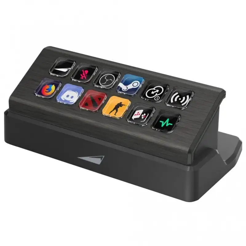 Mountain DisplayPad Controladora para Contenido en Directo con 12 Teclas