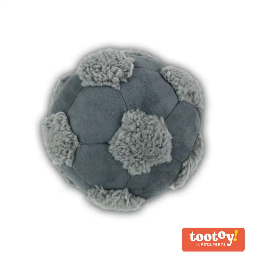 Tootoy! Comfy Football  Grey Pelota de Peluche para perros - Tootoy! - Comparador de precios