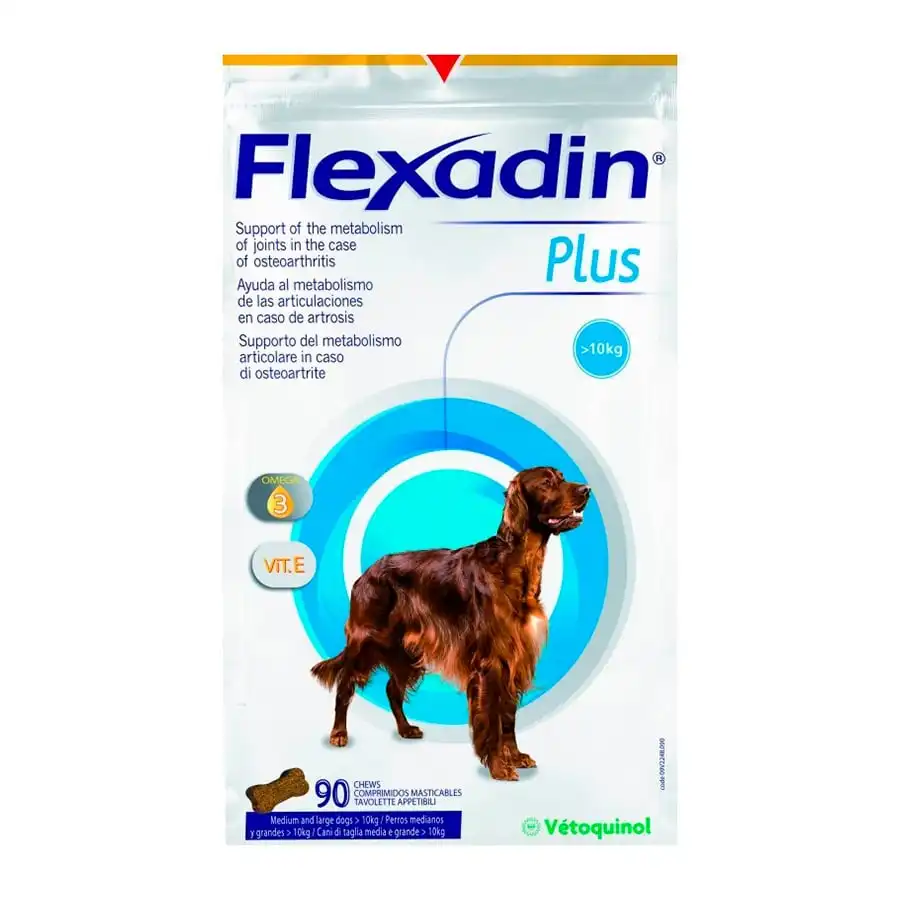 Flexadin Plus para perros medianos y grandes 90 cds