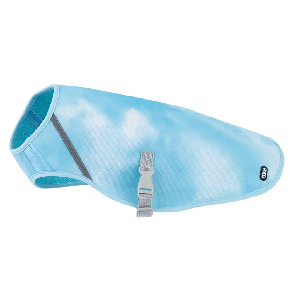 Chaleco refrigerante TIAKI para perros - aprox. 30 cm de longitud de la espalda
