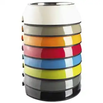 Comedero Melamina Negro 1 Unidad 700 Ml