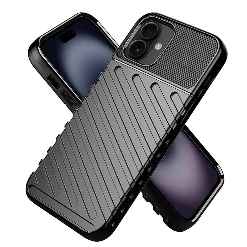 Cool Carcasa para iPhone 16 Thunder Negro