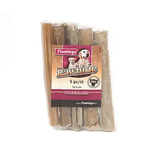 Flamingo Snacks Dentales Rawhide para perros