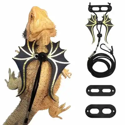 FurryFusion Arnés de tiro con forma de lagarto de dinosaurio - Artículo 1 - Furry Fusion - Comparador de precios