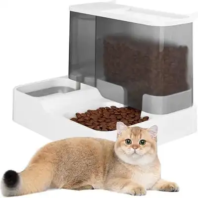 HausPets Comedero automático 2 en 1 para gatos y perros - Libre de BPA - Artículo 1 - HausPets - Comparador de precios