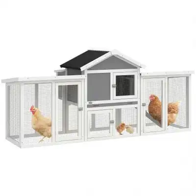 PawHut Gallinero - Gris - PawHut - Comparador de precios