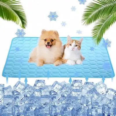 Pet Planet Juego de almohadillas refrescantes para perros y gatos - Azul - S - Pet Planet - Comparador de precios