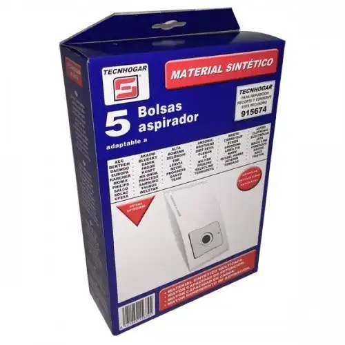 Tecnhogar Bolsas para aspiradora SOLAC-FAG - Tecnhogar - Comparador de precios