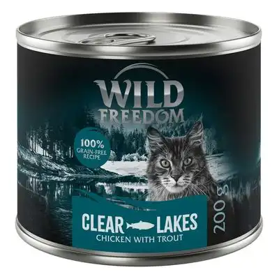 Wild Freedom Adult 6 x 200 g - Clear Lakes - Trucha y pollo - Wild Freedom - Comparador de precios