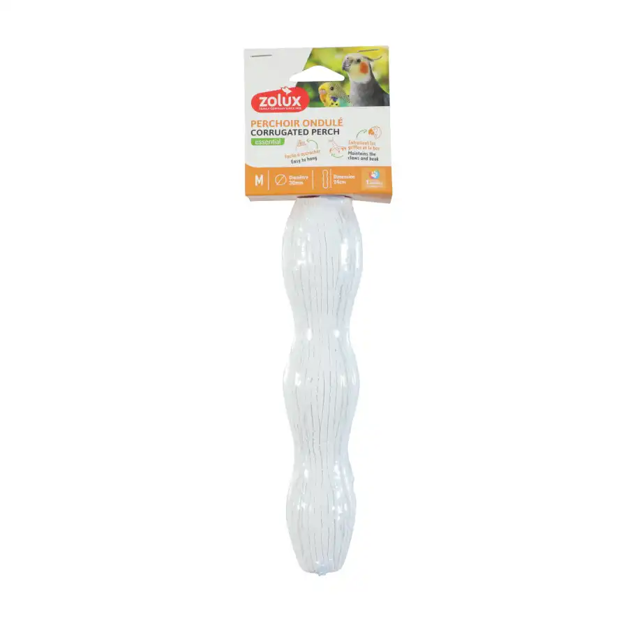 Zolux Essential percha ondulada para pájaros 2.5 x 19 cm - Zolux - Comparador de precios