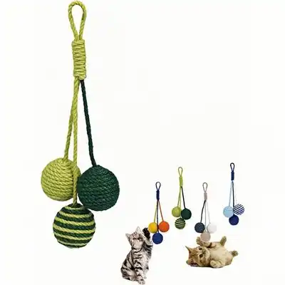 ZooVenture Pelotas de sisal para gatos - Verde - Zooventure - Comparador de precios