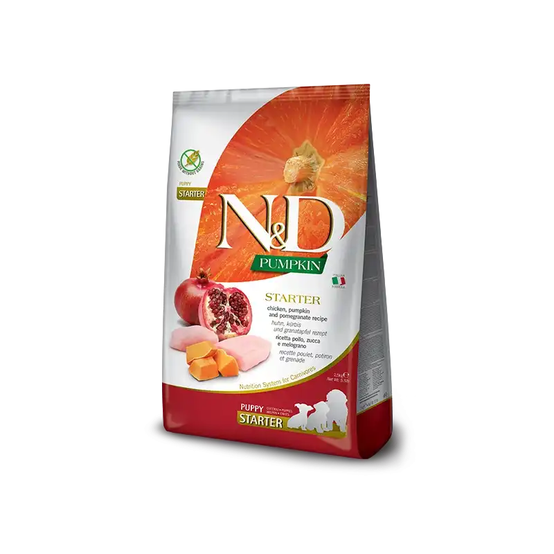 2,5Kg Farmina ND Starter Pumpkin Pienso para cachorros de Pollo - Farmina - Comparador de precios