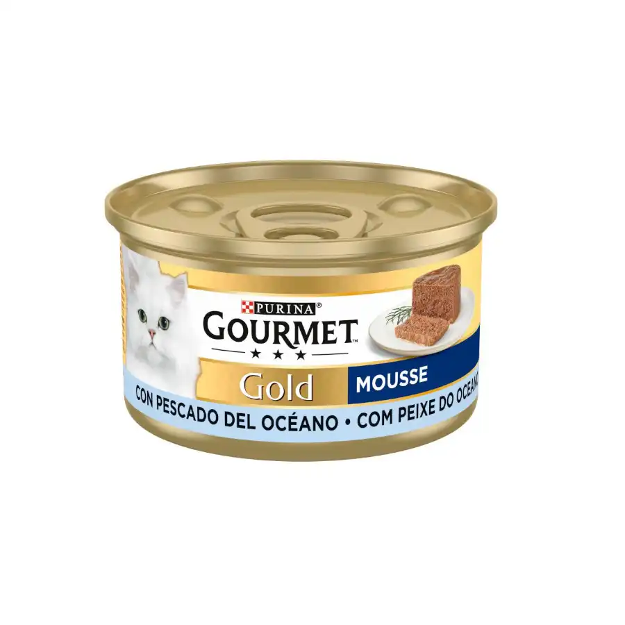 Gourmet Gold Pescado del océano (Mouse) 85 gr.