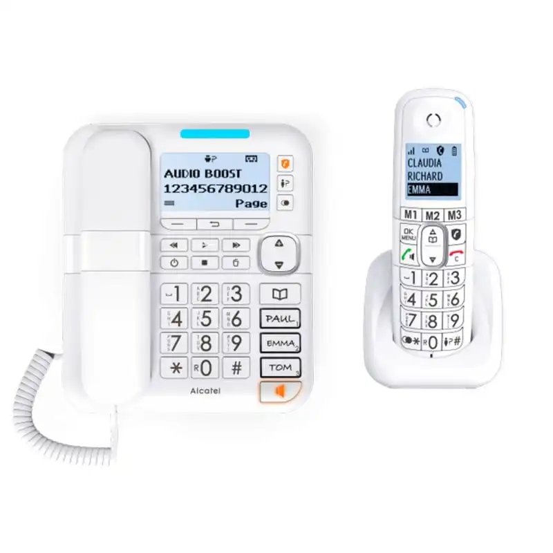 Alcatel XL785 Combo Voice Teléfono Fijo Sobremesa + Inalámbrico