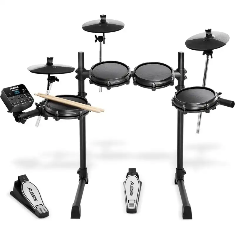Alesis Turbo Mesh Kit Batería Electrónica Musical de 7 Piezas
