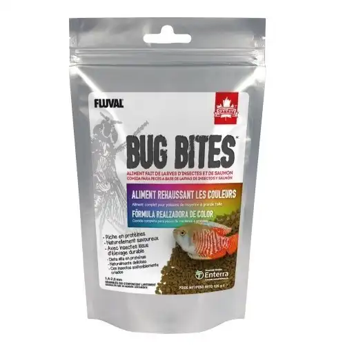 Alimento Fluval Bug Bites en gránulos para peces de colores - Fluval - Comparador de precios