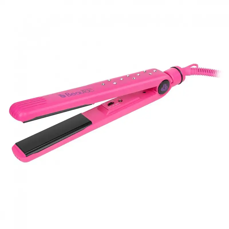 BeauTac BTS200 Plancha de Pelo Mini Rosa