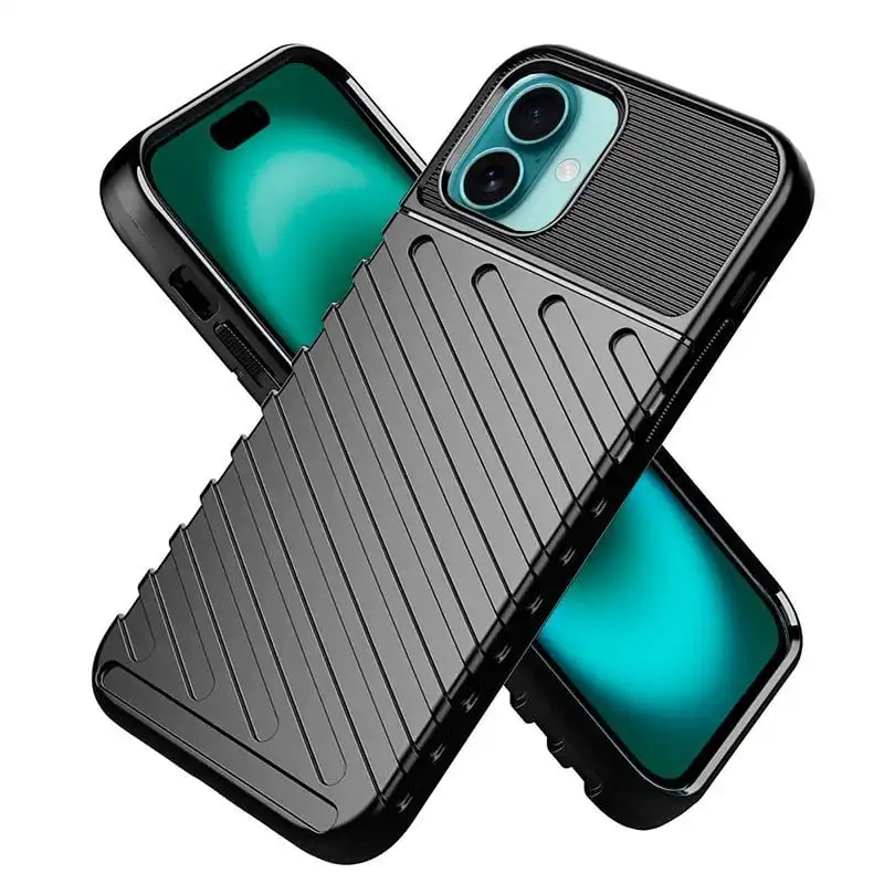 Cool Carcasa para iPhone 16 Plus Thunder Negro