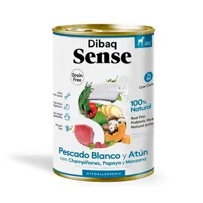 Dibaq Sense Pescado Blanco y Atún - 380 g - Dibaq - Comparador de precios