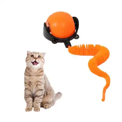 FurryFusion Bola eléctrica para entretener a los gatos - Naranja - Furry Fusion - Comparador de precios