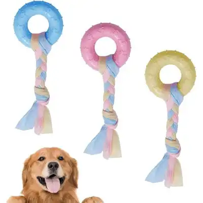 MCBOSON Juego de 3 juguetes masticables para cachorros - 3 piezas - Mcboson - Comparador de precios