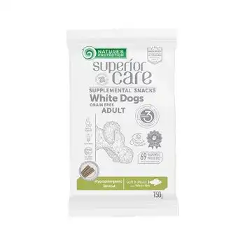 Natures Prot White Dog Snack Hypo Dental Pescado Blanc 110gr - NATURE´S P - Comparador de precios