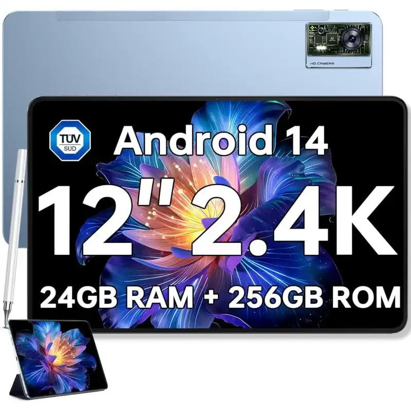 Oukitel OT5S 2024 12" IPS 2.4K 6/256GB 4G Azul