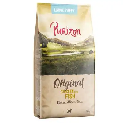 Purizon Large Puppy con pollo y pescado, sin cereales - NUEVO: 12 kg - Purizon - Comparador de precios