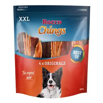 Rocco Chings - Pack XXL - Pack mixto: pollo, pato y vacuno 900 g - Rocco - Comparador de precios