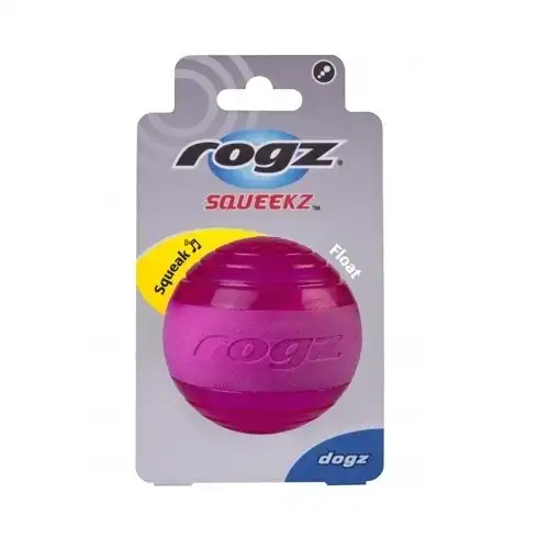Rogz squeekz pelota de rebote rosa para perros - Rogz - Comparador de precios