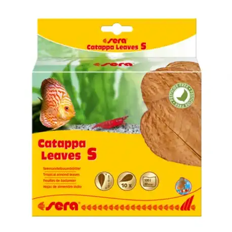Sera Fish Catappa Leaves Hojas de Almendro para Acuarios, 30-35 cm - Sera - Comparador de precios