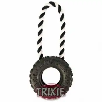Trixie Neumático Caucho Con Cuerda - Trixie - Comparador de precios