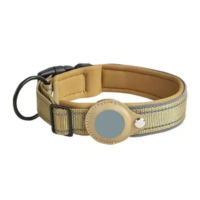 UAMLY Collar reflectante de rastreo para perros - S, marrón - Uamly - Comparador de precios