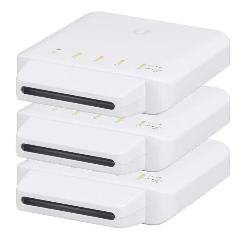 Ubiquiti UniFi Flex Pack 3 Switches 5 Puertos Gigabit