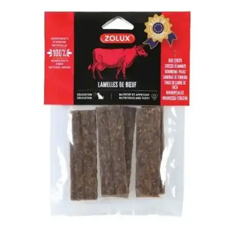Zolux Snack Natural para Perro en Laminas con Buey, 100 gr - Zolux - Comparador de precios