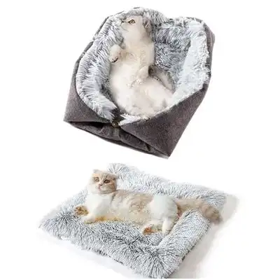 ZooVenture Cesta plegable para gatos y perros, 2 usos - 2 usos - Gris claro 60 x 50 cm - Zooventure - Comparador de precios