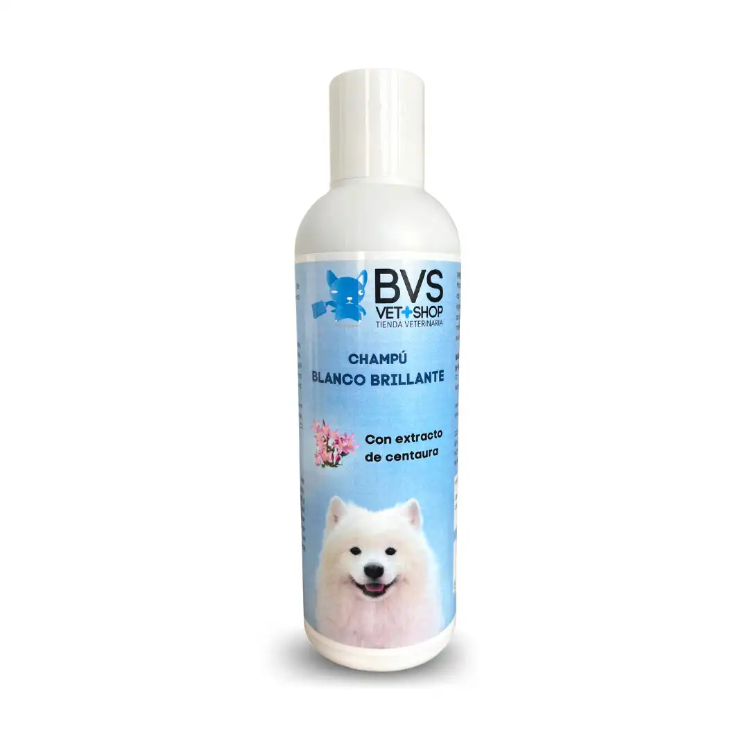 Champú con extracto de centaura que potencia el pelo blanco y aporta brillo al pelaje de tu mascota. - Barakaldo VET+SHOP - Comparador de precios