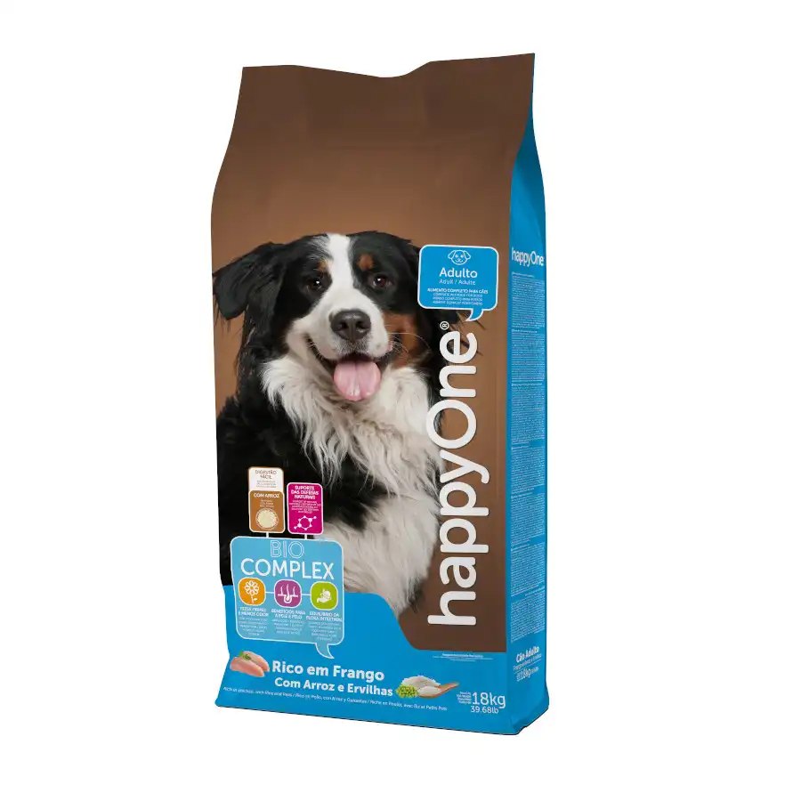 Happy One Pienso con Pollo para Perros Adultos 4 KG - Happy One - Comparador de precios