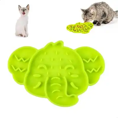 HausPets Alfombrilla de silicona verde de retención lenta - 1 artículo - HausPets - Comparador de precios