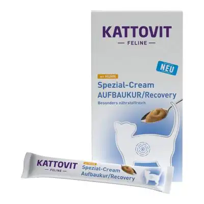 KATTOVIT Feline Spezial-Cream RECUPERACIÓN con pollo - 6 x 16 g - Kattovit - Comparador de precios