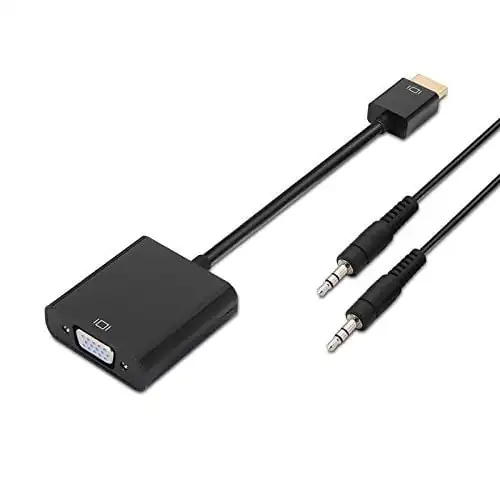 Nanocable Cable HDMI a SVGA con Audio Macho/Hembra