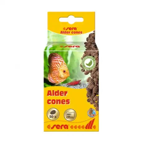 Sera Alder Cones Piñas de Aliso para Acuarios, 50 Unidades. - Sera - Comparador de precios